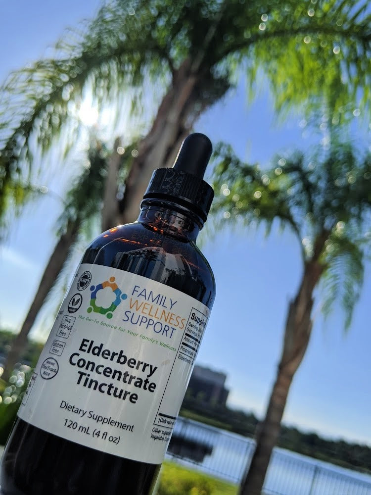 Elderberry Tincture Concentrate & How to Use It Food and Meat CoOp