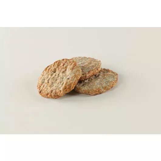 10 lb case of 2oz Natural Mild Pork Breakfast Sausage Patties Pre-Cooked, GF