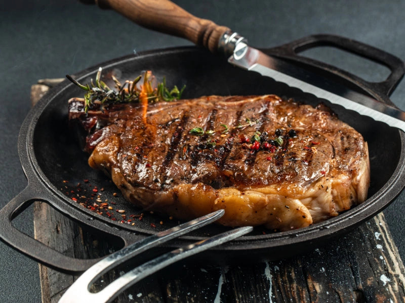 10LB Case of Natural Boneless Ribeye Steaks