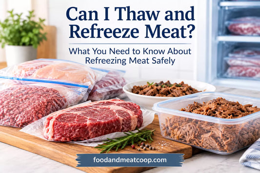 Can I thaw and refreeze meat