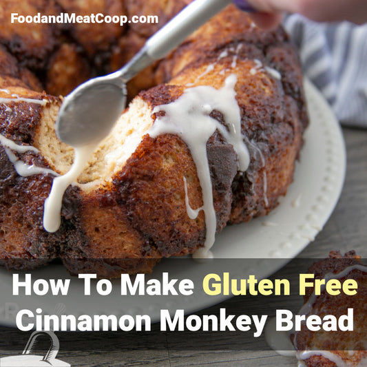 Gluten Free Cinnamon Monkey Pull Apart Bread Recipe and Video Instructions
