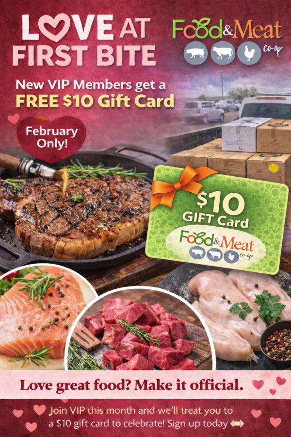 Sharing the Love With Our Community! Free $10 Gift Card with New VIP Memberships This Month Only