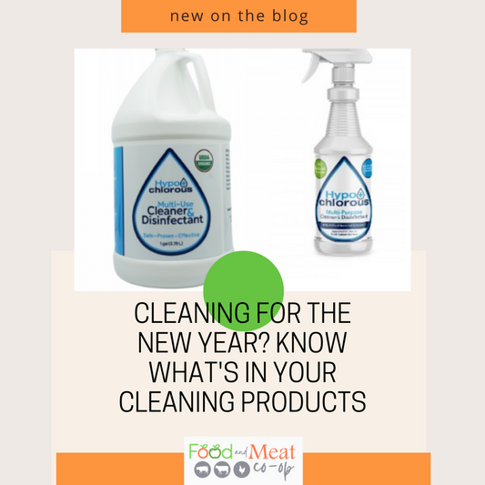 Cleaning for the New Year? Know What's In Your Cleaning Products