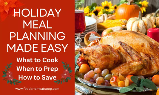 holiday meal planning made easy