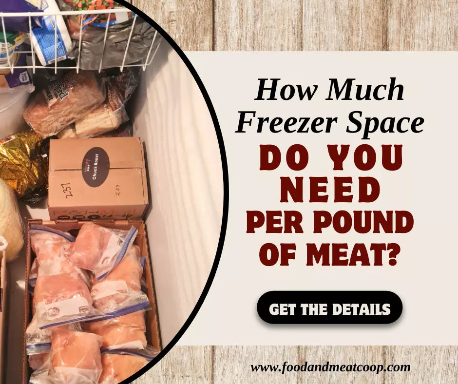 How Much Freezer Space Do You Need Per Pound of Meat?
