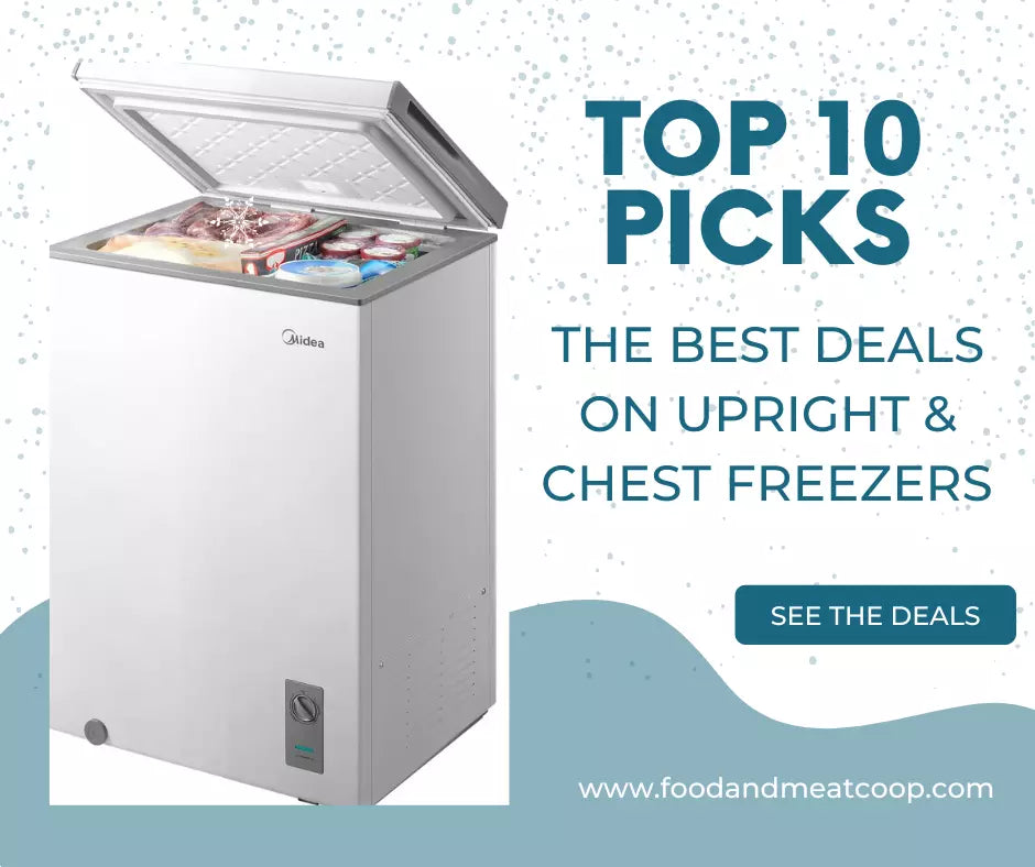 10 Top Picks: The Best Price on an Upright Freezer & Chest Freezer Deals