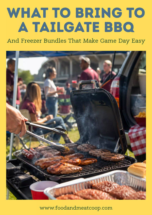 What to Bring to a Tailgate BBQ & Freezer Bundles That Make Game Day Easy