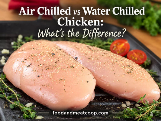 air chilled vs water chilled chicken