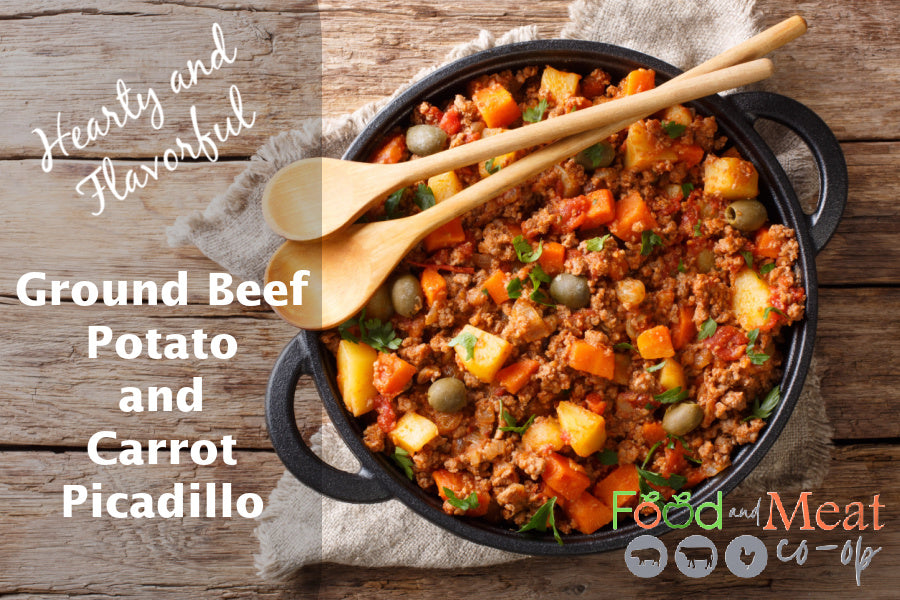 Hearty and Flavorful Ground Beef, Potato and Carrot Picadillo Recipe