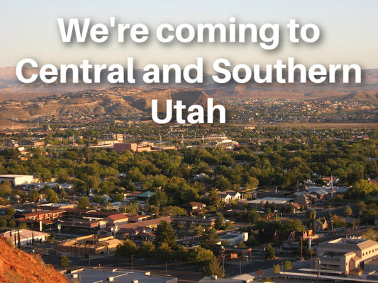 We're coming to Central and Southern Utah!
