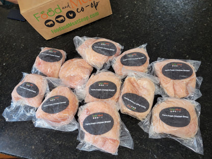 NEW 20lb Case! Already Prepped Natural Chicken Breast