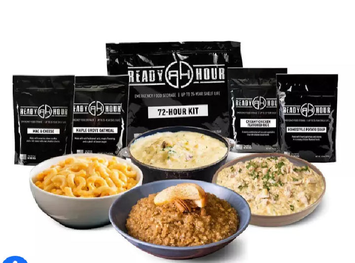 OVERSTOCK: 72 Hour Emergency Sample Kit  From Ready Hour, 20 servings