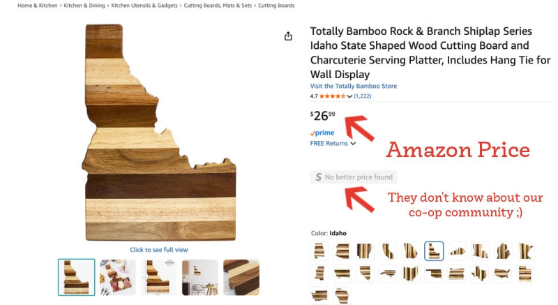 Limited Time: State Shape Shiplap Cutting/Charcuterie Boards (Utah, Idaho, Nevada Shapes)