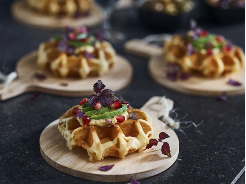 NEW: Mini Pearl Sugar Waffles Baked In Belgium, 120ct. Case