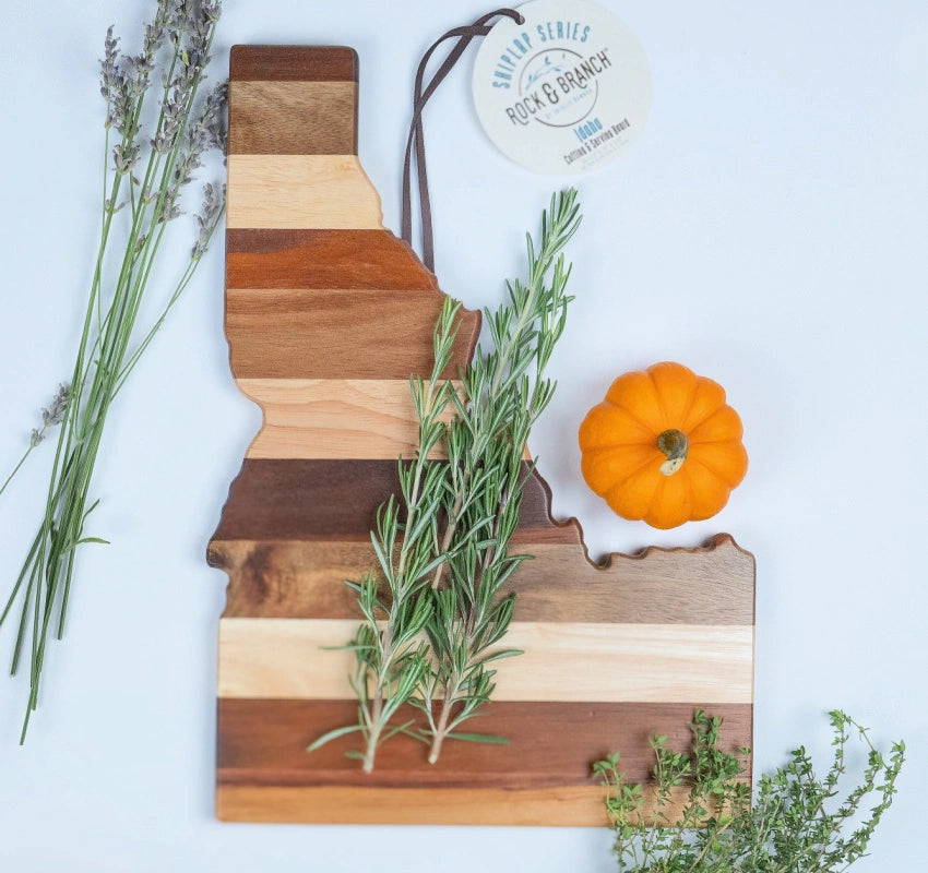 Limited Time: State Shape Shiplap Cutting/Charcuterie Boards (Utah, Idaho, Nevada Shapes)