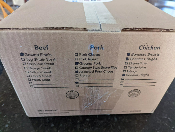 RESTOCKED: 31 lb Large Protein Sampler Box
