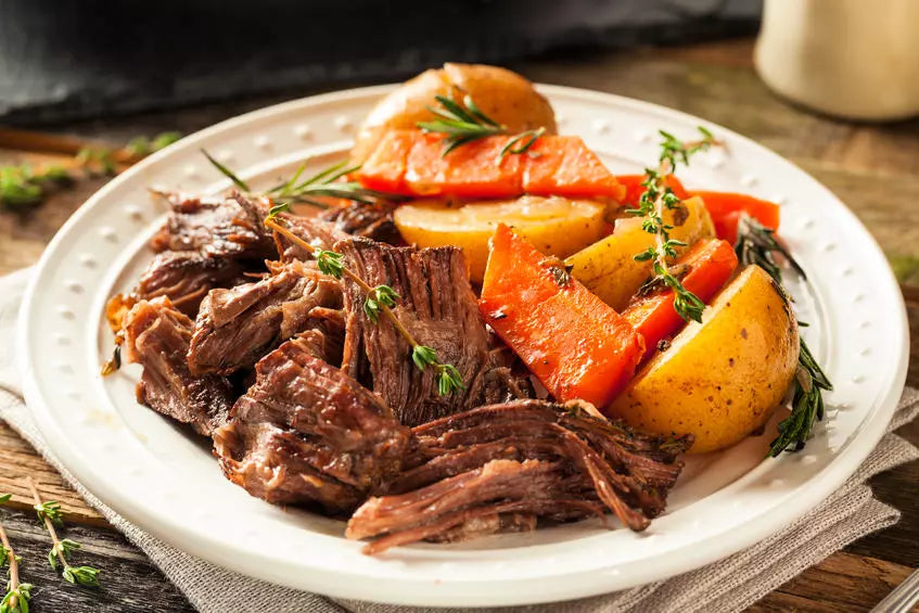 RESTOCKED: 4 - 3 lb Natural Chuck Roast, Locally Sourced (12 lb Total)