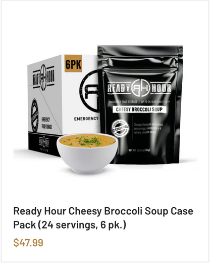 OVERSTOCK: Random #10 Cans and Mylar Pouches of Freeze Dried Food (Choose from Drop Down)
