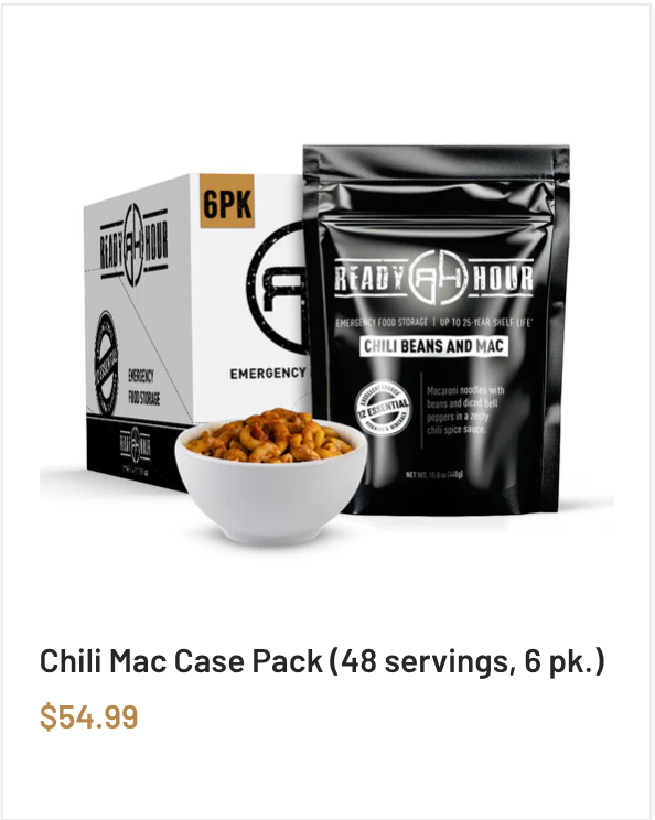 OVERSTOCK: Random #10 Cans and Mylar Pouches of Freeze Dried Food (Choose from Drop Down)