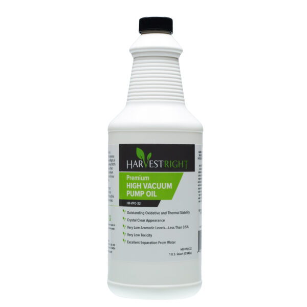 NEW: Harvest Right Vacuum Pump Oil, 1qt.