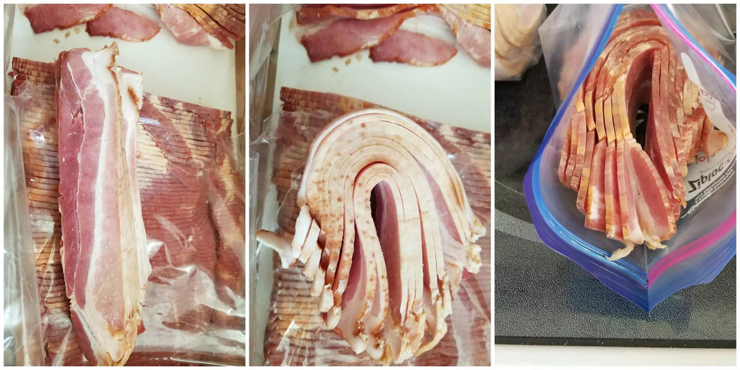 Co-op Favorite: 15 lb Case Thick Cut Bacon, Honey Cured, Locally Made
