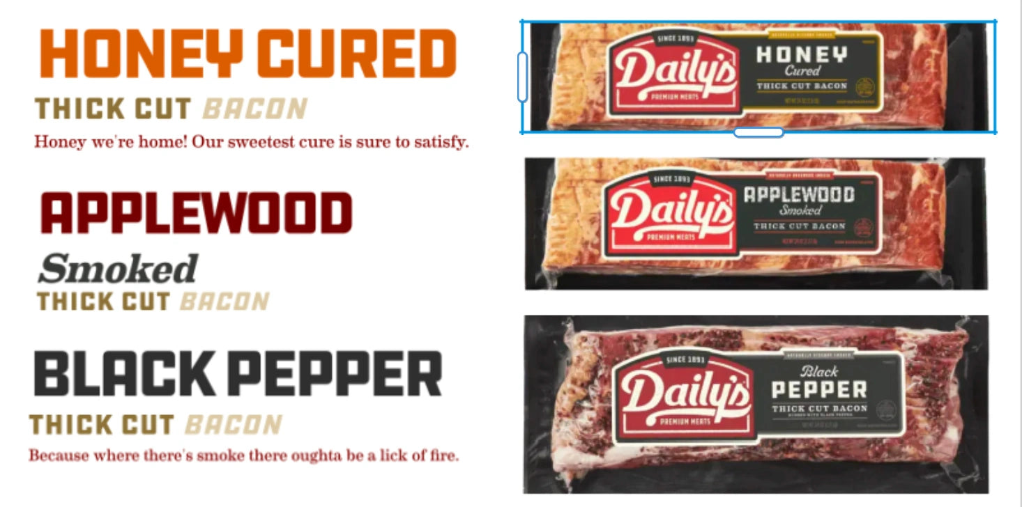 Limited Time: 6pk Variety Thick Cut Bacon Gift Sampler (9lbs)