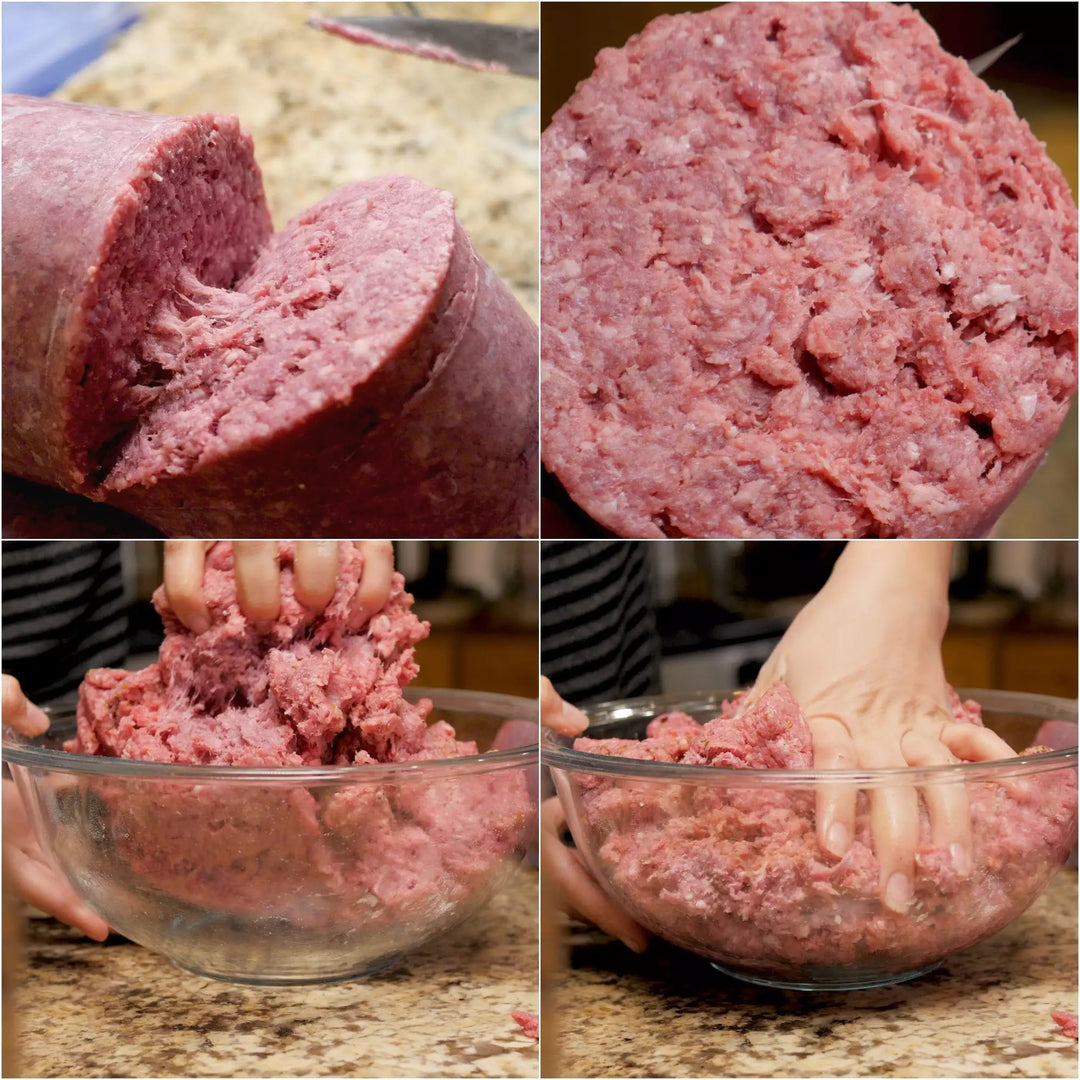 PRICE DROP & RESTOCKED: 40 lb Case of 80/20 Natural Ground Beef (in 8 - 5lb Chubs)