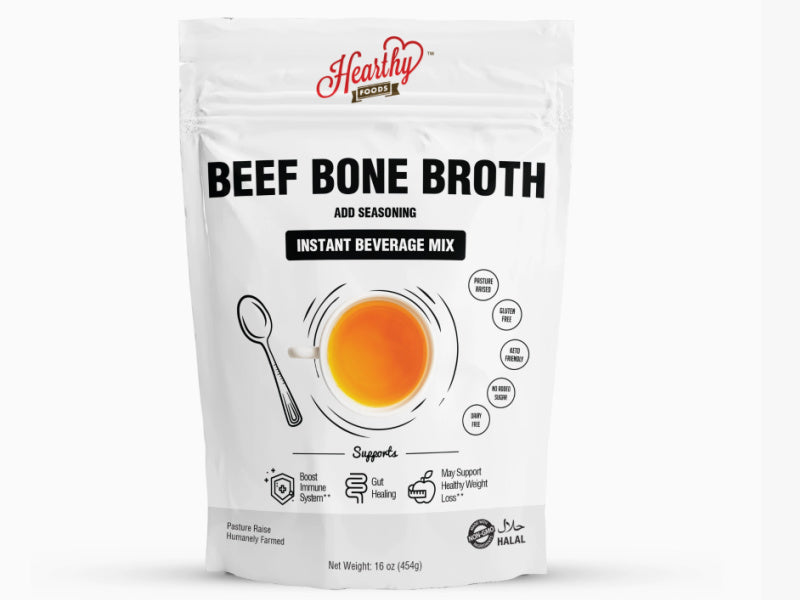 NEW: Pasture-Raised Beef Bone Broth Powder