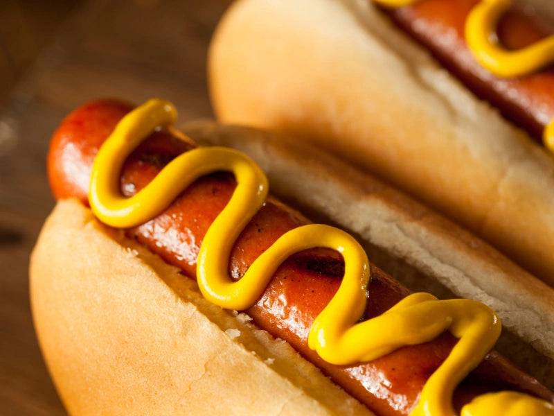 10 lb Case of 5:1 Beef and Pork Hot dogs, Falls Brand Independent Meat Co, Twin Falls, ID