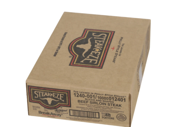 12 lb Case Original Steak-EZE® BreakAway® Beef Steak (Philly Shaved Beef)