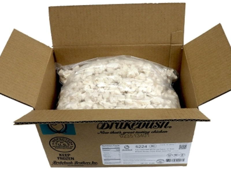 OVERSTOCK: 10lb Case of Precooked, Diced Chicken Breast, Gluten Free