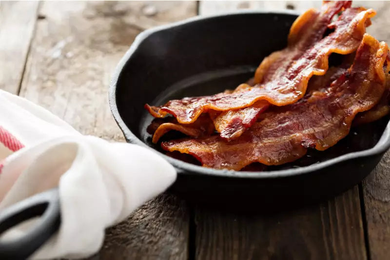 OVERSTOCK DEAL: 15 lb Case: Budget Cut Bacon Hardwood Smoked Frozen