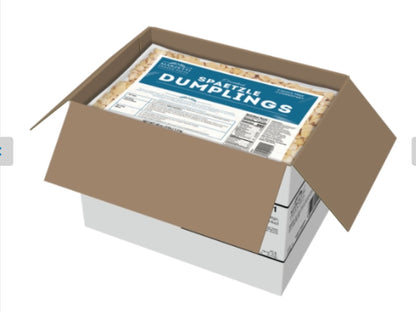 NEW: 12 lb Case German Spaetzle Dumplings (Pre-cooked and Frozen)