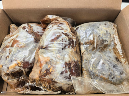 OVERSTOCK: 18lb Case of Fully Cooked Pork Carnitas, No MSG, Gluten Free