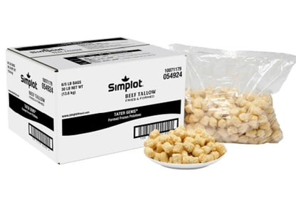 NEW: 30 lb Case Beef Tallow Tater Tots