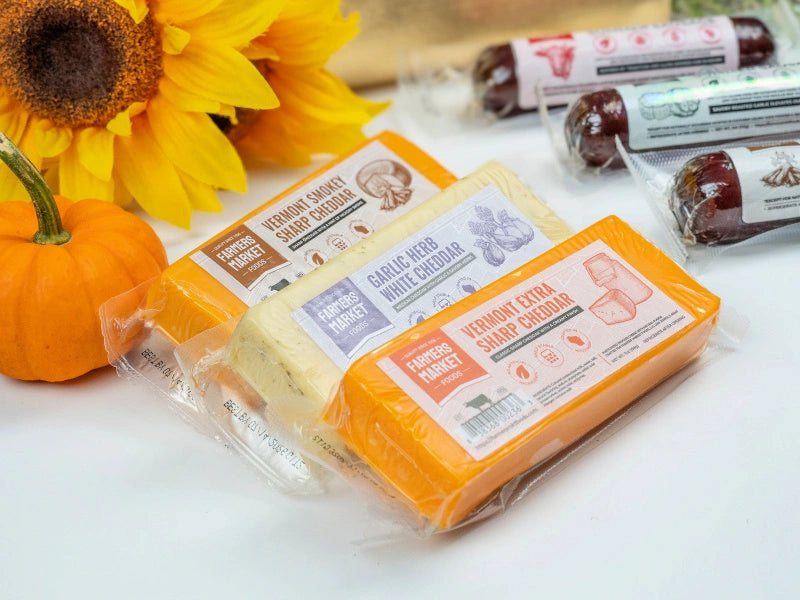 Limited Time: Summer Sausage and Aged Cheese Gift Set (3 Sausages, 3 Cheeses)