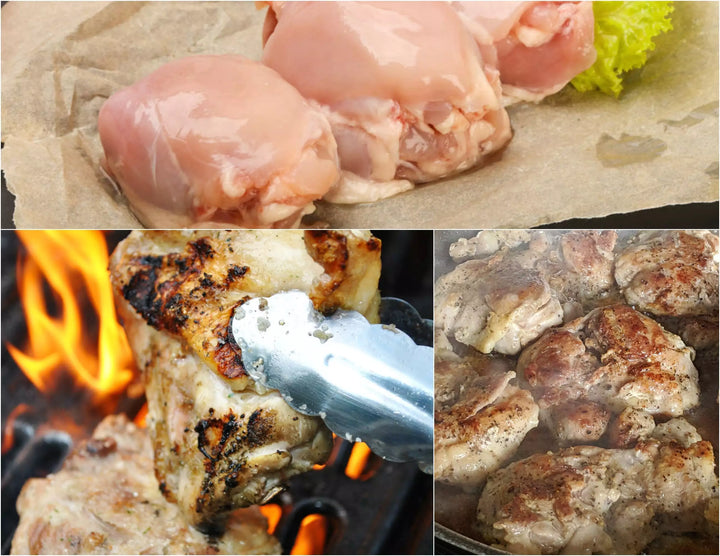 RESTOCKED: Chicken Thighs 40 lb Case Farm Fresh Boneless, Skinless Natural