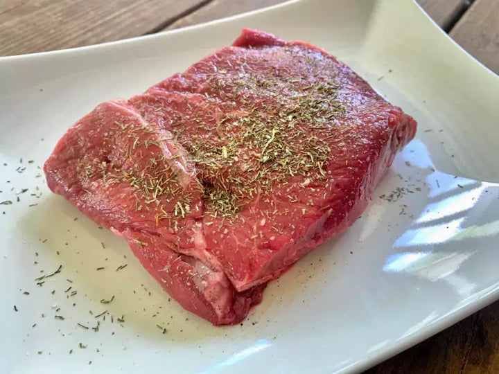 RESTOCKED: 10 lb Top Sirloin Steak: Natural Beef, Hand Cut and Trimmed