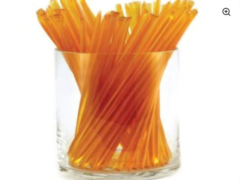 NEW: 50 Ct. Pack of Clover or Wildflower Honey Straw Sticks (Choose Flavor) from Idaho