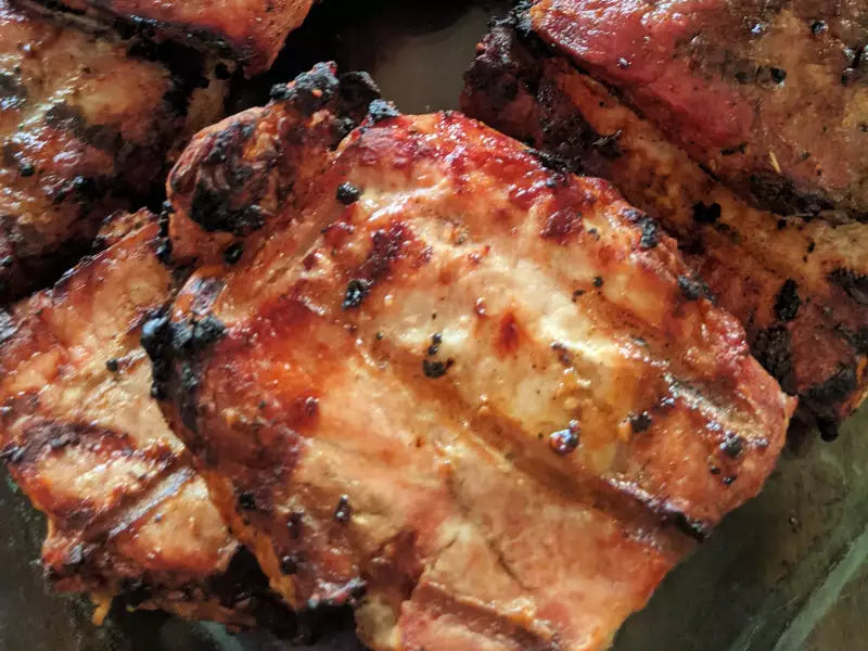 RESTOCKED: 12 lb Case Natural Boneless Center Cut Pork Chops