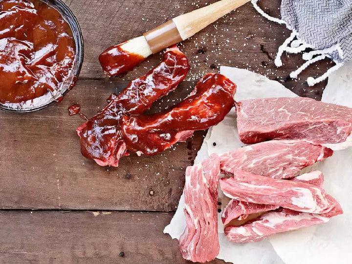RESTOCKED: 12 lb Case Natural Boneless Country Style Pork Ribs, 4 - 3lb Packs