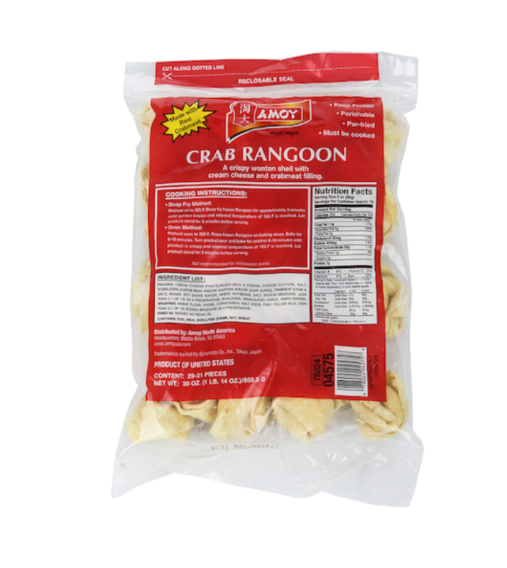 OVERSTOCK DEAL:  120 Ct. Crab Rangoons