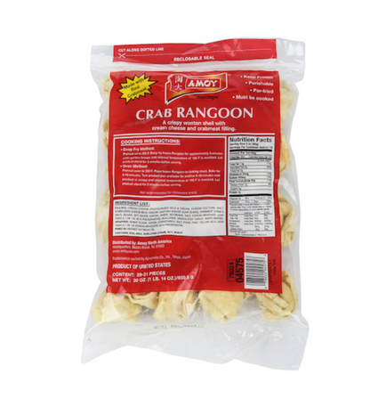 OVERSTOCK DEAL:  120 Ct. Crab Rangoons