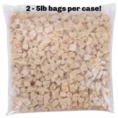 Price Drop & Restocked: 10lb Case of Pre-Cooked Diced Chicken Breast