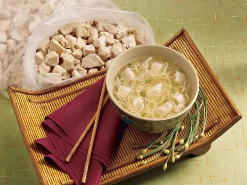 Price Drop & Restocked: 10lb Case of Pre-Cooked Diced Chicken Breast