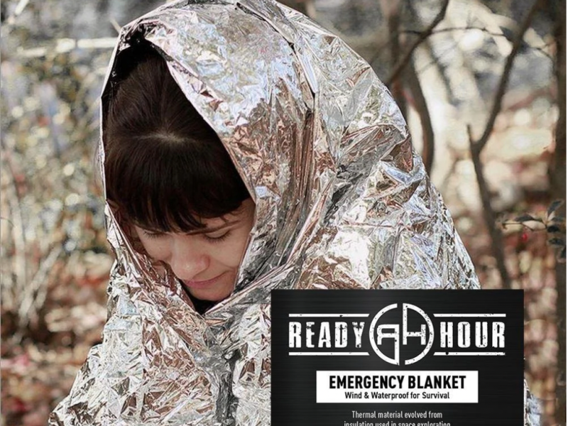 4- Pack Ready Hour Emergency Blanket