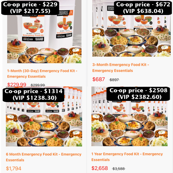 OVERSTOCK: 30-Day Supply of Freeze-Dried Food