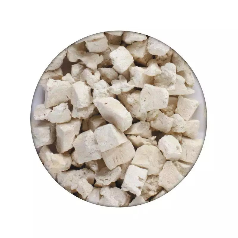Freeze Dried Cooked White Chicken from Emergency Essentials with 25-Year Shelf Life