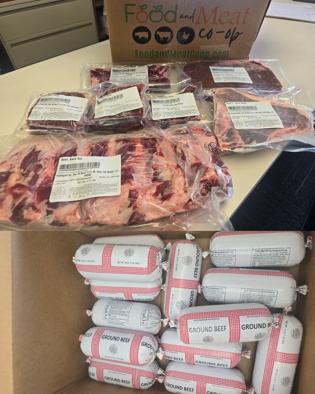 NEW: Locally Raised Beef from Bar W Beef: Full, 1/2, 1/4th, 1/8th or 1/16th Pasture-raised/Grain Finished Beef Shares As Low As $9.92lb finished (all fees included!)