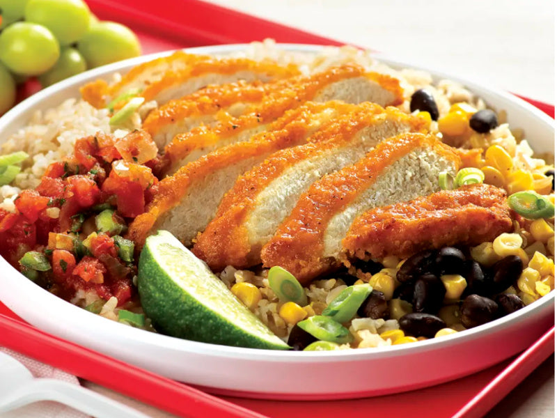 OVERSTOCK: 30lb Case of Fully Cooked, Breaded Chicken Breast (118 Ct.)